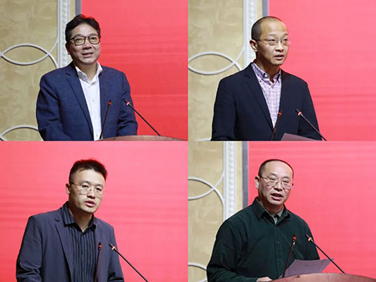 何涤非、宋琰、杨科云、周庶民围绕“改进协会作风”议题发言